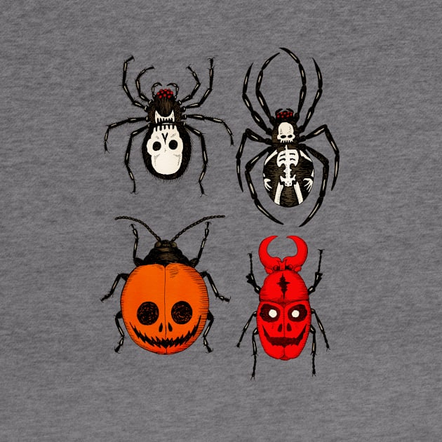 Spooky Bugs by djrbennett